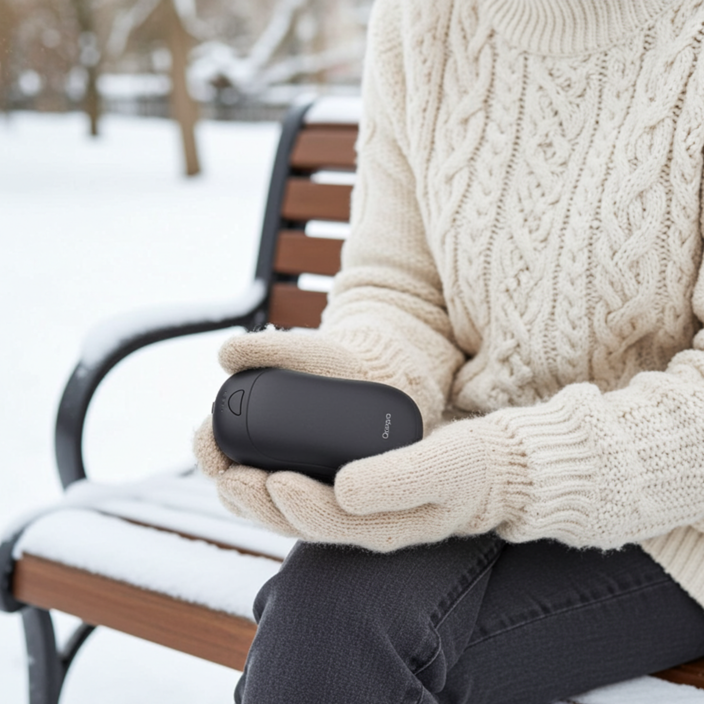 Ocoopa UT3 Pro - Elektrisk Handvärmare & Powerbank, 10 000 mAh