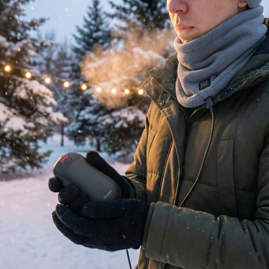 Värmeset: Ocoopa UT3 Pro + Värmande Halskrage