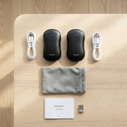 Ocoopa UT3 Pro - Elektrisk Handvärmare & Powerbank, 10 000 mAh