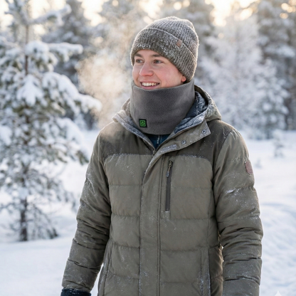 Värmande Halskrage med USB - Polarfleece, 60g
